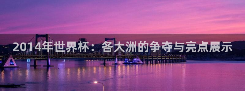 2026世界杯预选赛：2014年世界杯：各大洲的争夺与亮点展示
